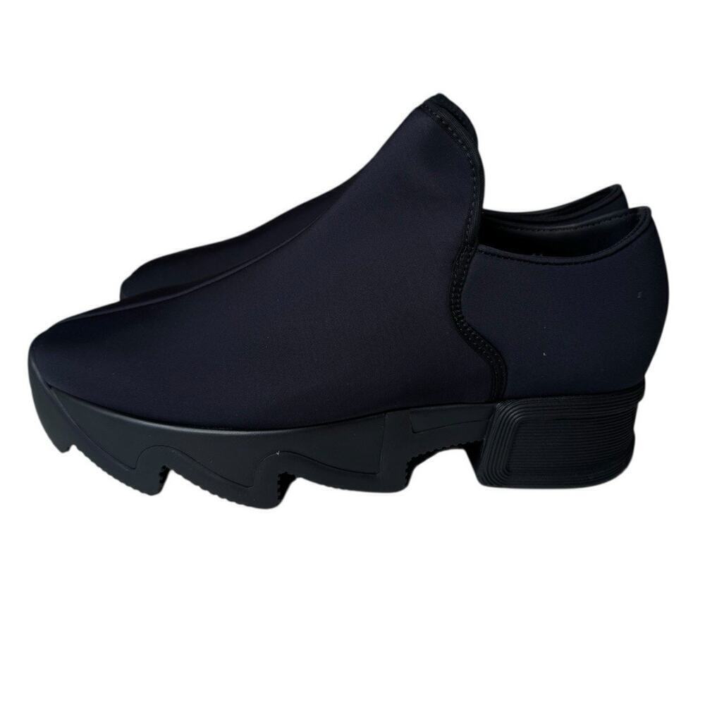 iRi NYC WES Black Neoprene Streetwear Sneakers Unisex Size EU 41 US W11 M8